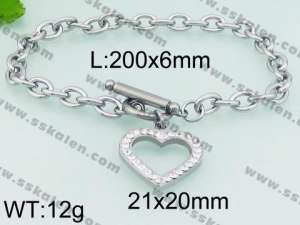 Stainless Steel Bracelet(women) - KB79329-Z