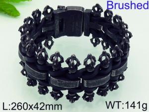 Stainless Steel Bracelet(Men) - KB79344-BD