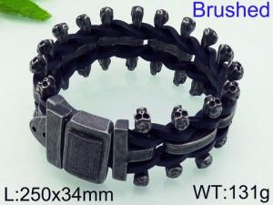 Stainless Steel Bracelet(Men) - KB79347-BD
