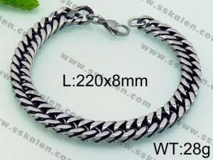 Stainless Steel Bracelet(Men) - KB79472-TJY