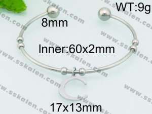 Stainless Steel Bangle - KB79506-Z