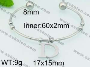 Stainless Steel Bangle - KB79507-Z