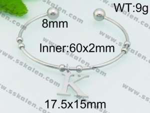 Stainless Steel Bangle - KB79514-Z