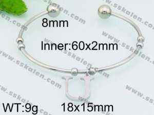 Stainless Steel Bangle - KB79524-Z
