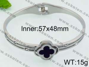 Stainless Steel Bangle - KB80244-LE