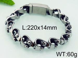 Stainless Steel Bracelet(Men) - KB80846-BD