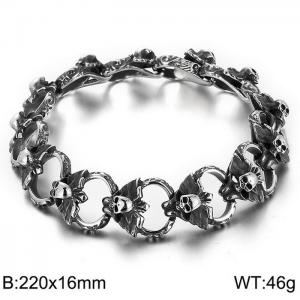 Stainless Steel Bracelet(Men) - KB80847-BD