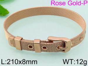 Stainless Steel Mesh Bracelet - KB80925-K