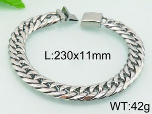 Stainless Steel Bracelet(Men) - KB81417-Z