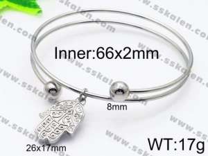 Stainless Steel Bangle - KB84884-Z