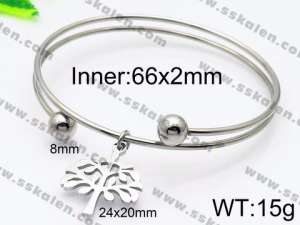 Stainless Steel Bangle - KB84885-Z