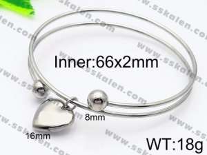Stainless Steel Bangle - KB84887-Z