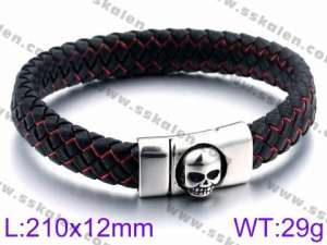 Leather Bracelet - KB85024-K