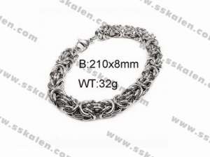 Stainless Steel Bracelet(Men) - KB85041-Z