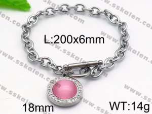 Stainless Steel Bracelet(women) - KB85236-Z