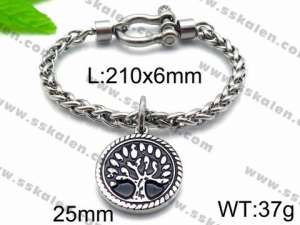 Stainless Steel Bracelet(women) - KB85276-Z