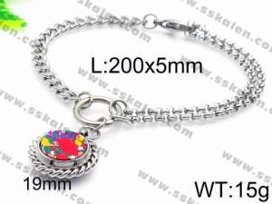 Stainless Steel Bracelet(women) - KB85363-Z
