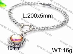 Stainless Steel Bracelet(women) - KB85375-Z