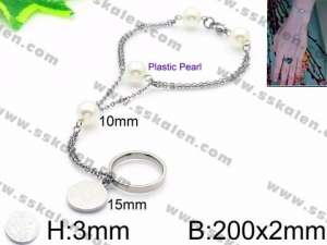 Stainless Steel Bracelet(women) - KB85395-Z