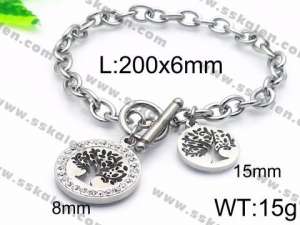 Stainless Steel Bracelet(women) - KB85497-Z