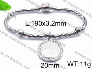 Stainless Steel Bracelet(women) - KB85796-Z