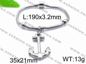 Stainless Steel Bracelet(women) - KB85799-Z