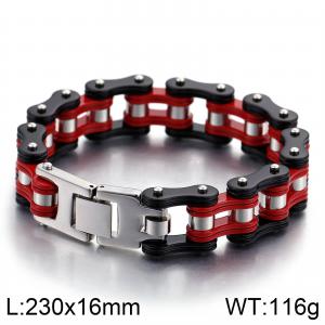 Stainless Steel Bicycle Bracelet - KB86273-K