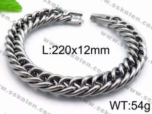 Stainless Steel Bracelet(Men) - KB86654-TSC
