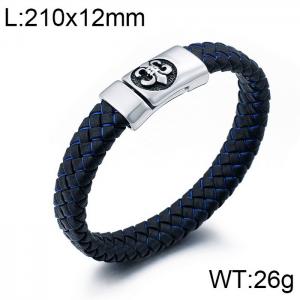 Leather Bracelet - KB86900-BD