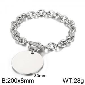 Stainless Steel Bracelet(women) - KB87037-Z