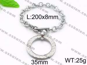 Stainless Steel Bracelet(women) - KB87038-Z