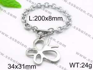 Stainless Steel Bracelet(women) - KB87039-Z