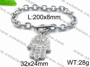 Stainless Steel Bracelet(women) - KB87043-Z