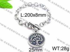 Stainless Steel Bracelet(women) - KB87052-Z