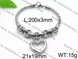 Stainless Steel Bracelet(women) - KB87068-Z