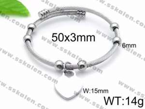 Stainless Steel Bangle - KB87121-Z