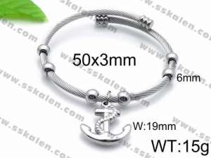 Stainless Steel Bangle - KB87124-Z