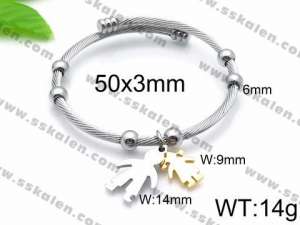 Stainless Steel Bangle - KB87126-Z