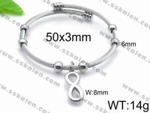 Stainless Steel Bangle - KB87128-Z