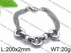 Stainless Steel Bracelet(women) - KB87152-ZC