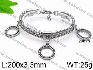 Stainless Steel Bracelet(women) - KB87779-Z