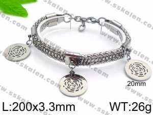 Stainless Steel Bracelet(women) - KB87782-Z