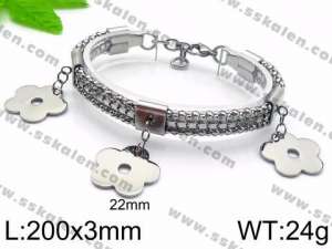 Stainless Steel Bracelet(women) - KB87786-Z