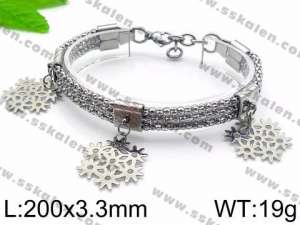 Stainless Steel Bracelet(women) - KB87791-Z