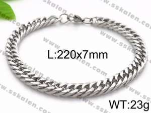 Stainless Steel Bracelet(Men) - KB91583-Z