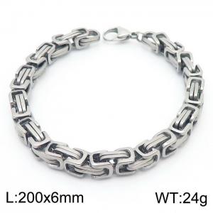 Stainless Steel Bracelet(Men) - KB91934-Z