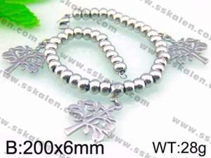 Stainless Steel Bracelet(women) - KB92166-Z