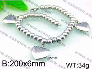 Stainless Steel Bracelet(women) - KB92168-Z