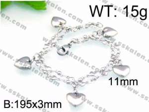 Stainless Steel Bracelet(women) - KB92172-Z