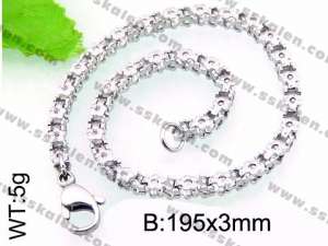Stainless Steel Bracelet(Men) - KB92195-Z